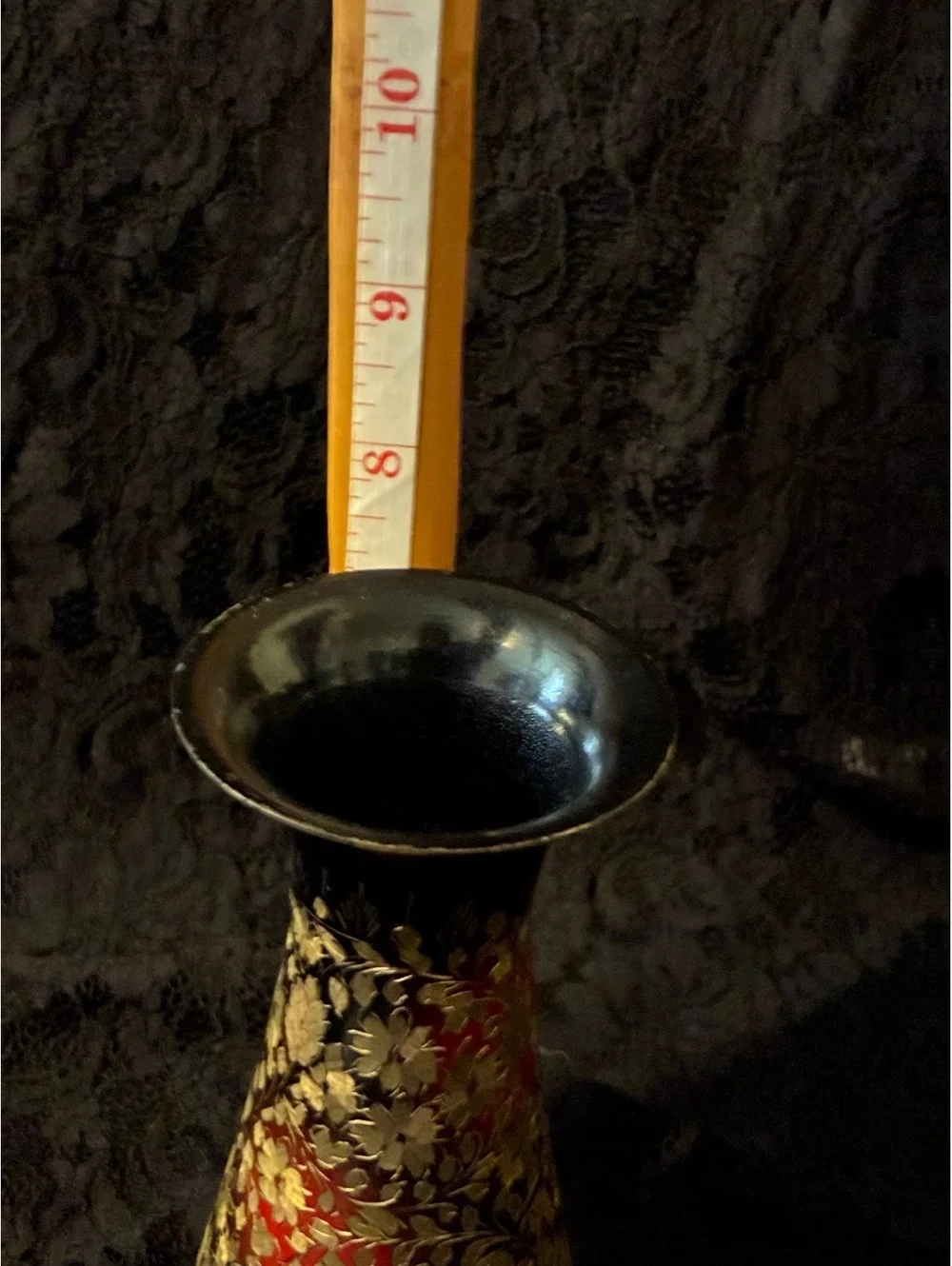 N/A lacquered brass